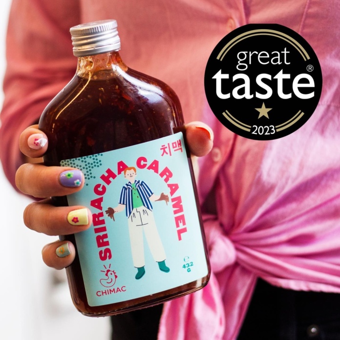 ostry sos chimac sriracha caramel koreański
